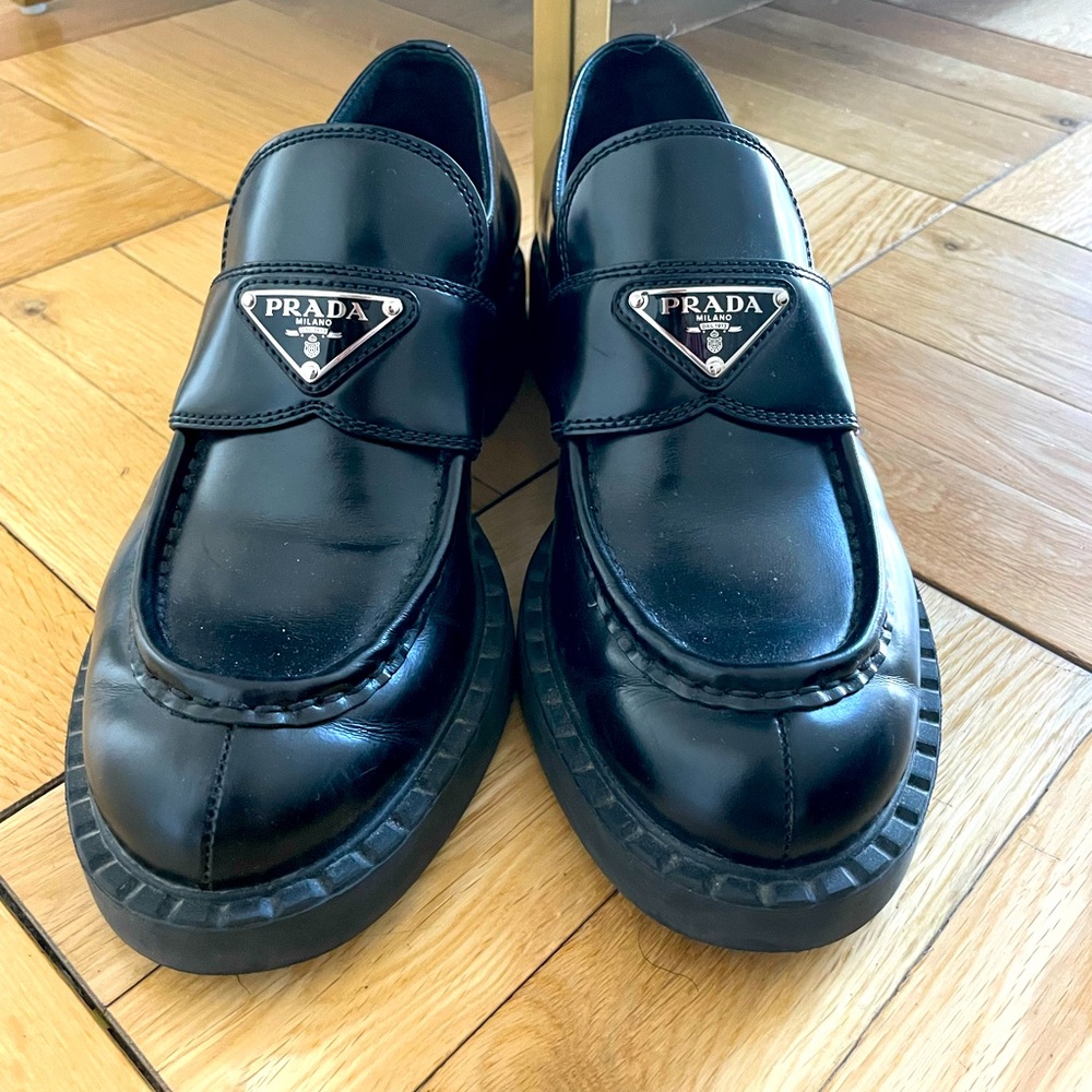 Black Prada Loafers